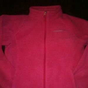 Girls Columbia zip up jacket